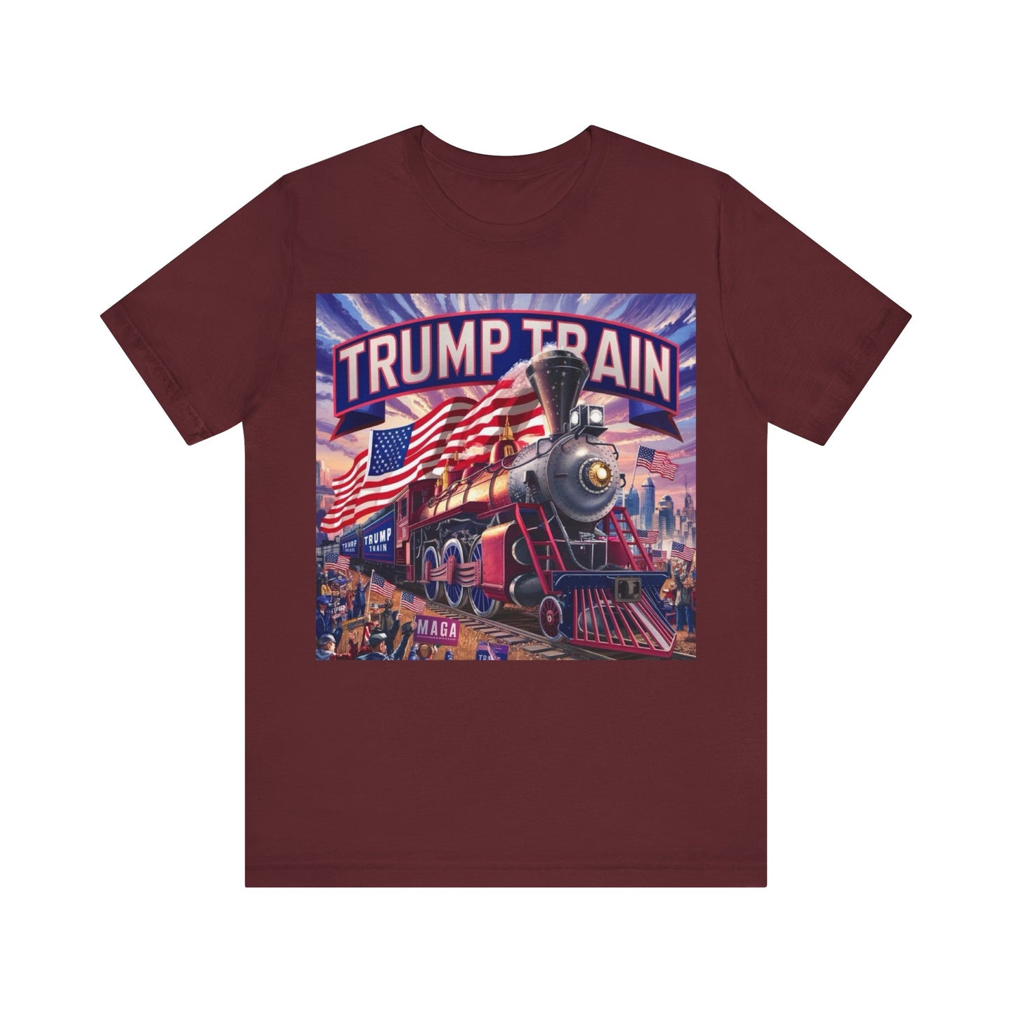 Trump Train Unisex Jersey Short Sleeve Tee