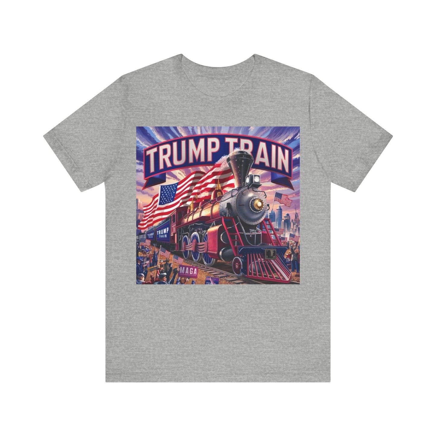 Trump Train Unisex Jersey Short Sleeve Tee