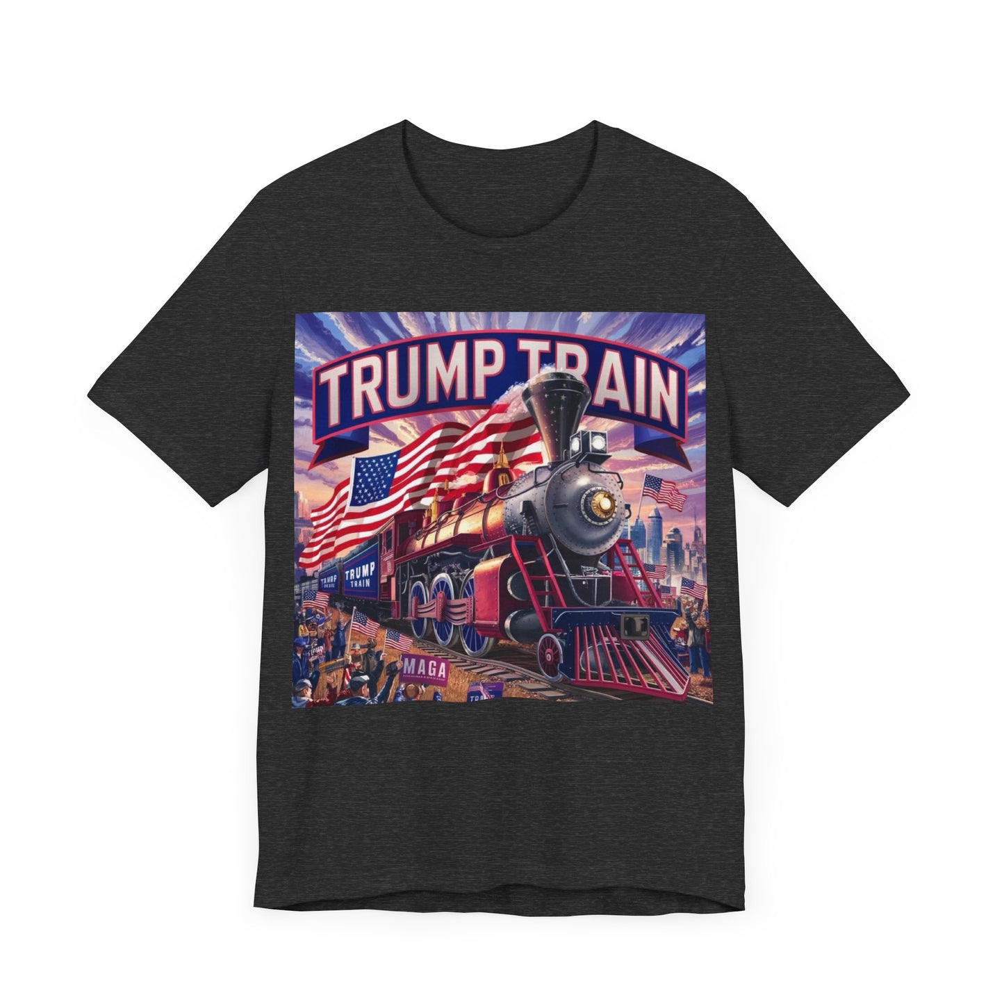 Trump Train Unisex Jersey Short Sleeve Tee