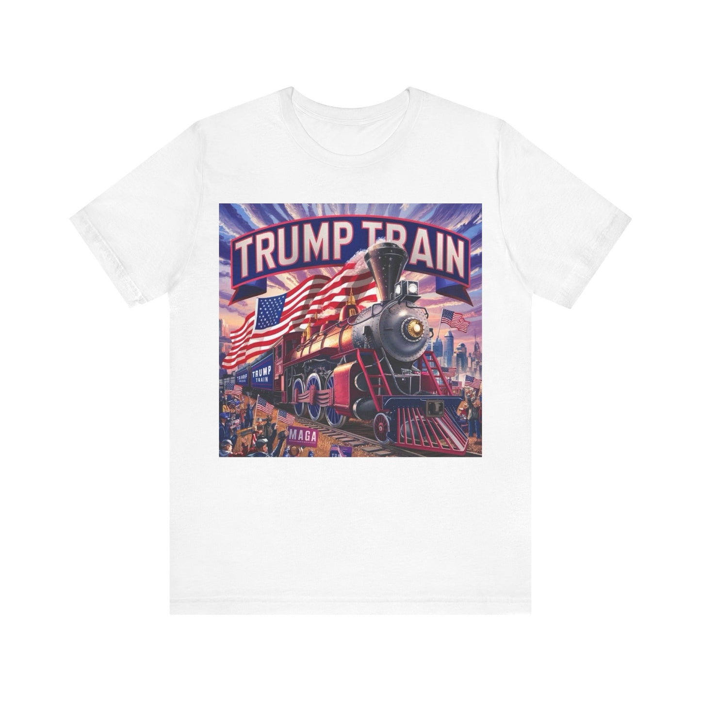 Trump Train Unisex Jersey Short Sleeve Tee