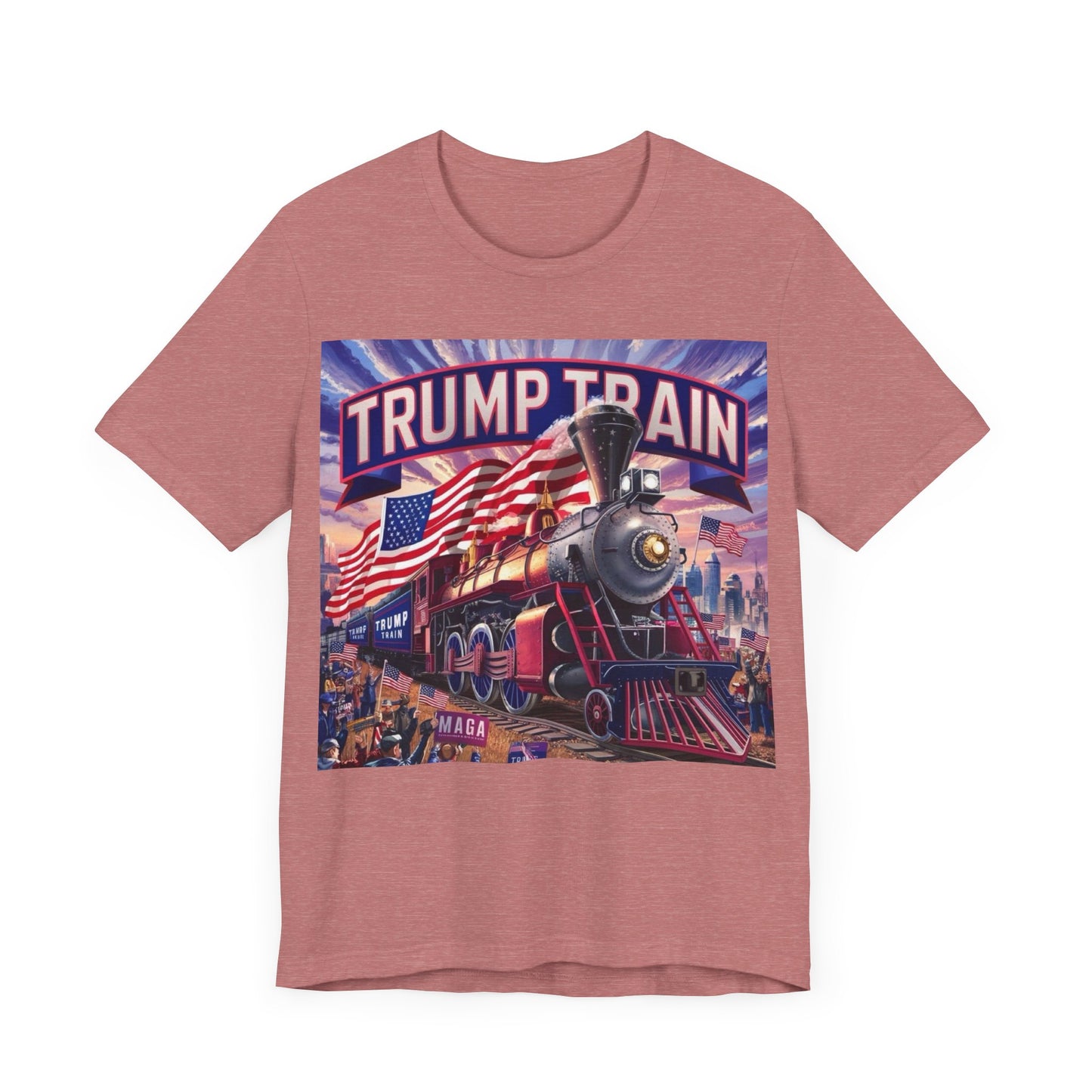 Trump Train Unisex Jersey Short Sleeve Tee