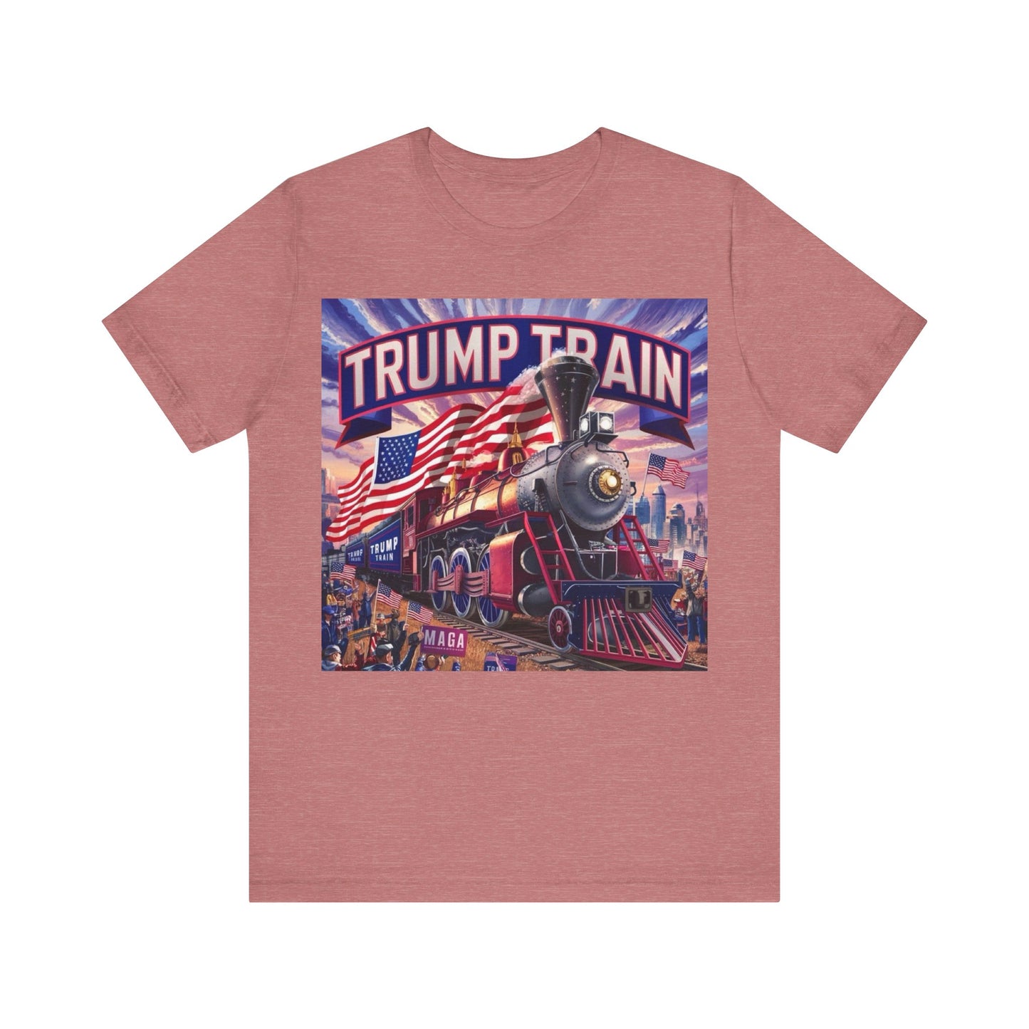 Trump Train Unisex Jersey Short Sleeve Tee