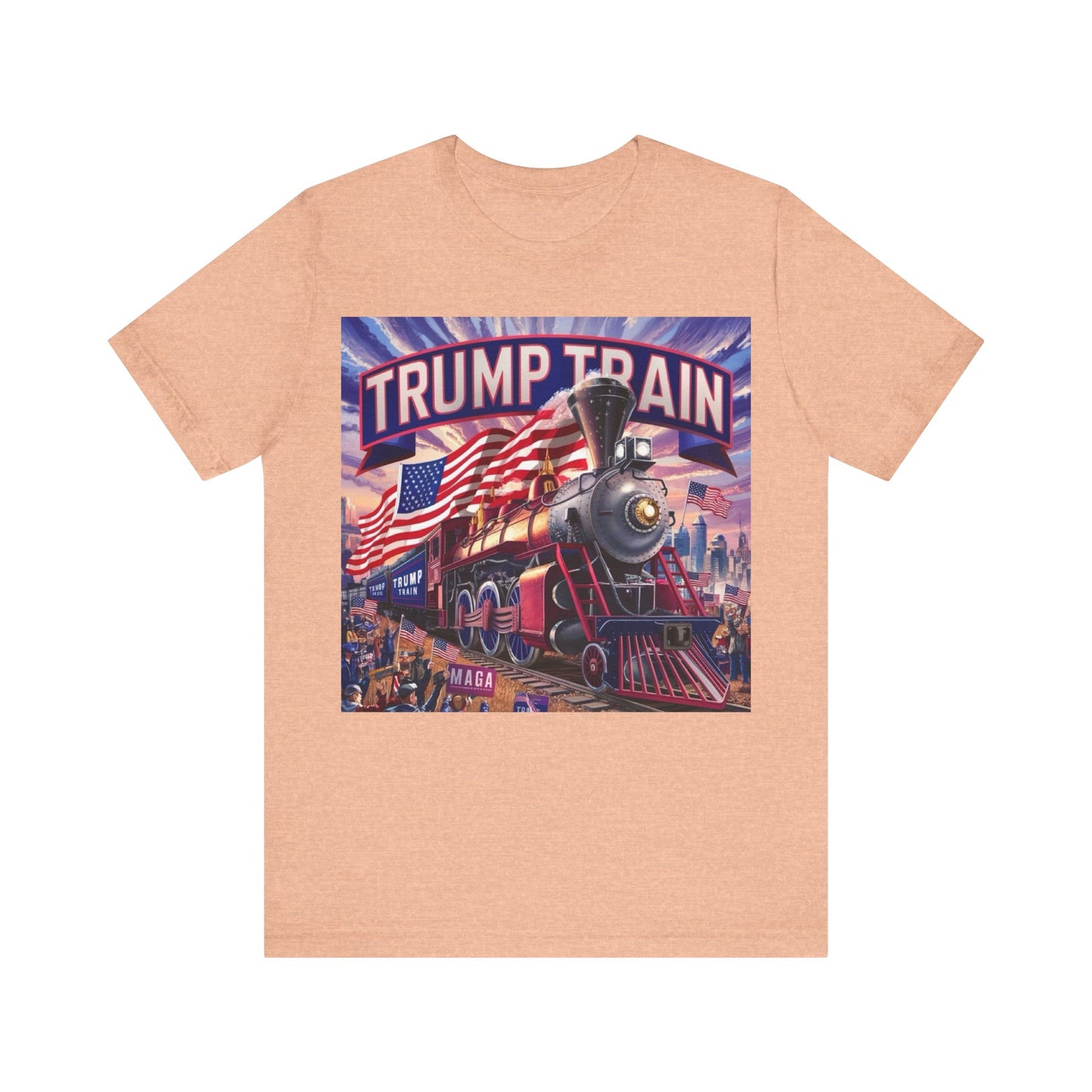 Trump Train Unisex Jersey Short Sleeve Tee