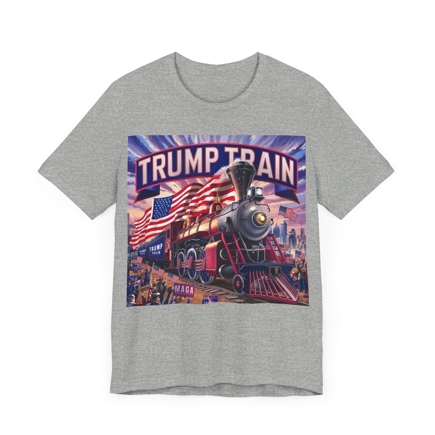 Trump Train Unisex Jersey Short Sleeve Tee