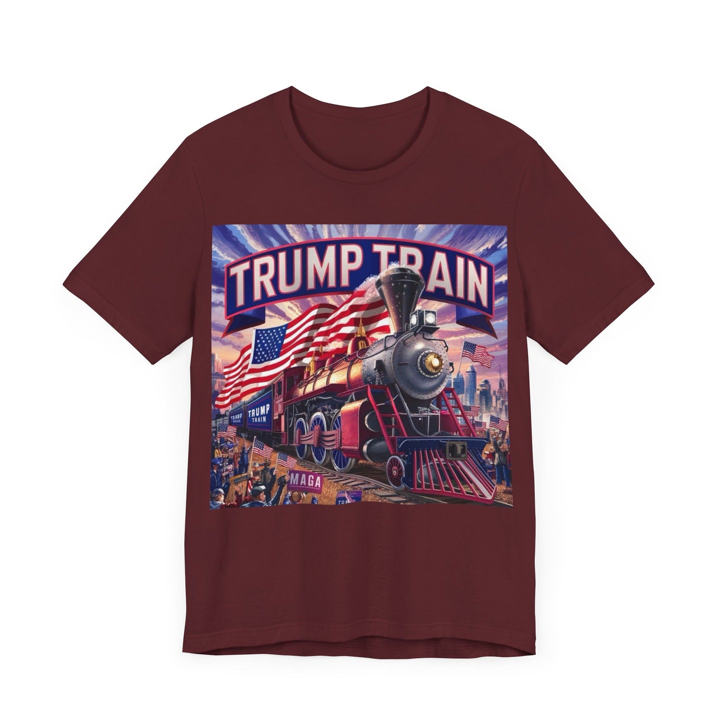 Trump Train Unisex Jersey Short Sleeve Tee