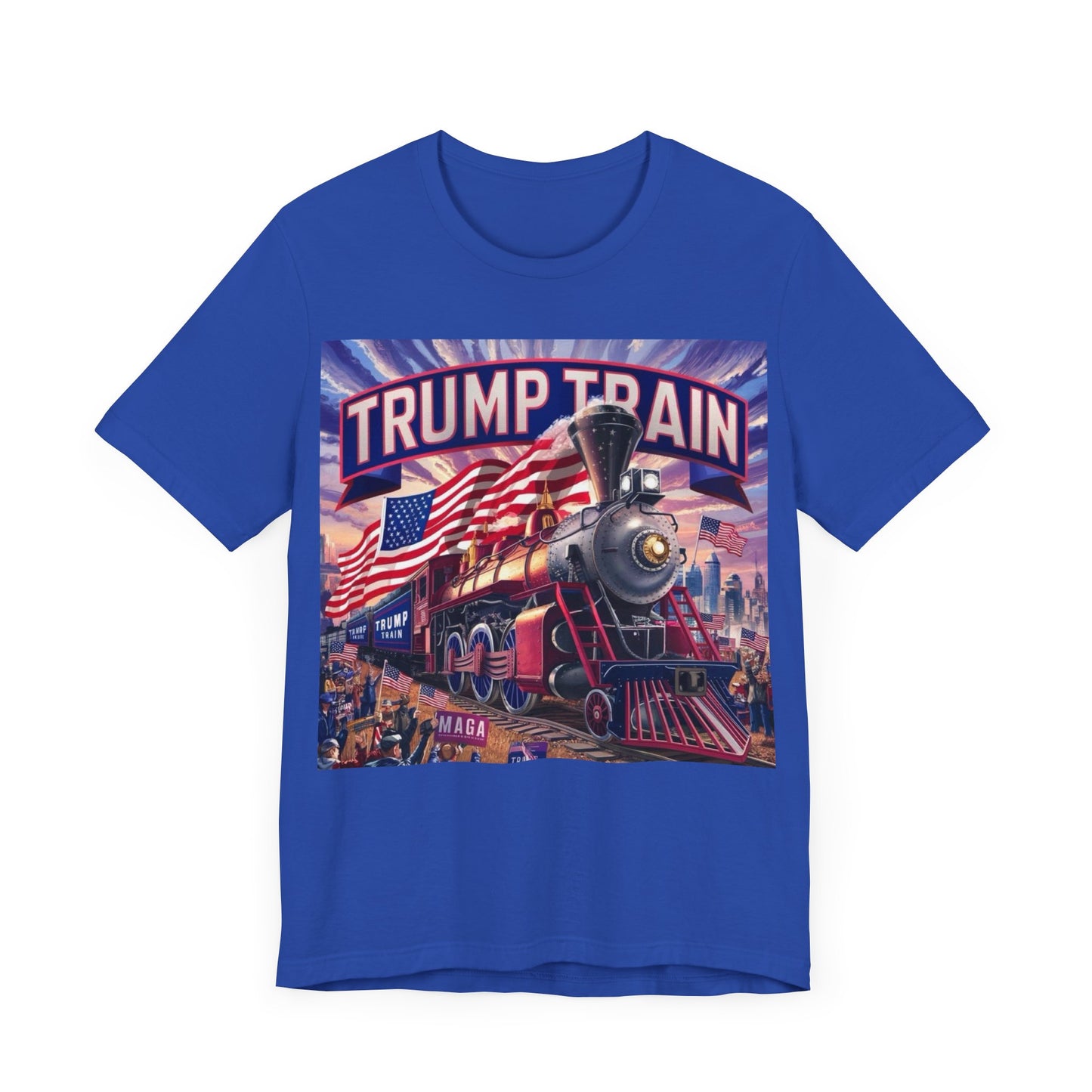 Trump Train Unisex Jersey Short Sleeve Tee