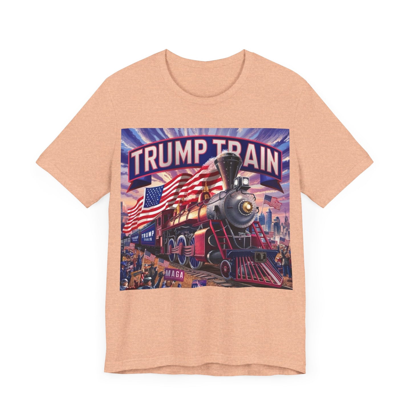 Trump Train Unisex Jersey Short Sleeve Tee