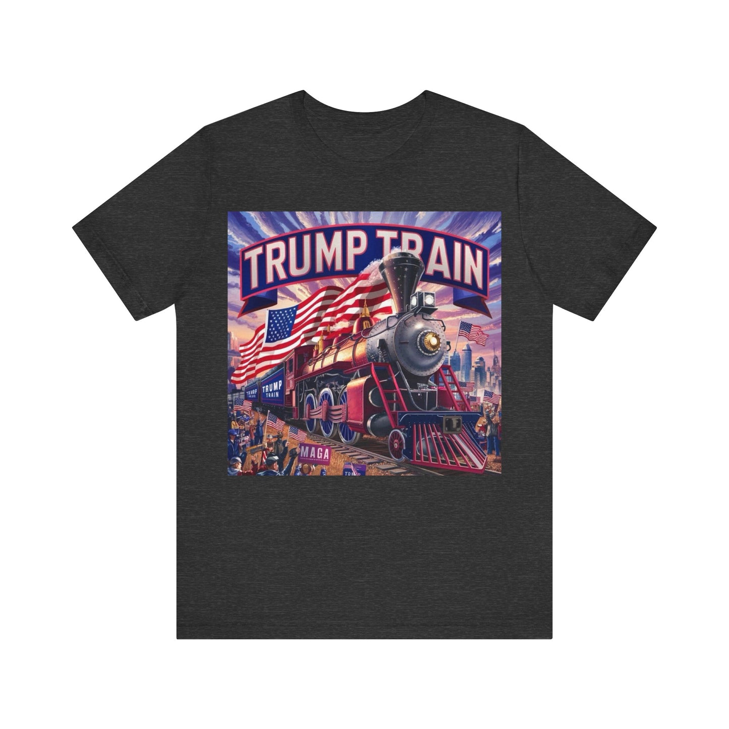 Trump Train Unisex Jersey Short Sleeve Tee